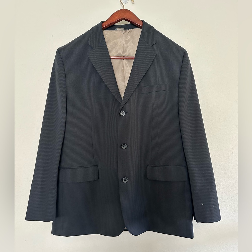 Banana Republic Black Blazer Classic Structured Design